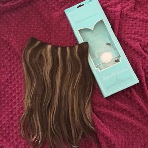 Halo Couture real hair extensions